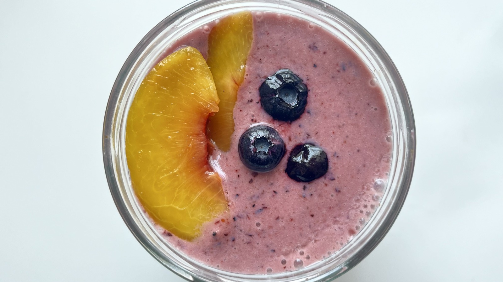 Kefir Blueberry Peach Smoothie Recipe