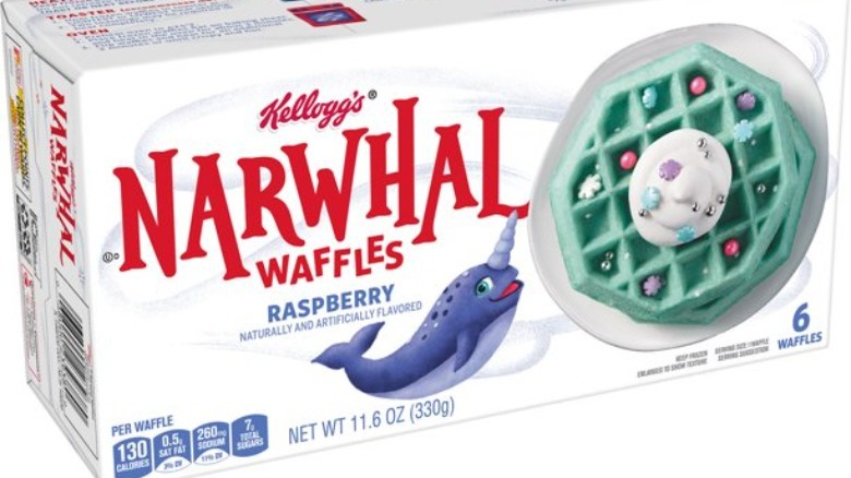 new Kellogg's Narwhal Waffles
