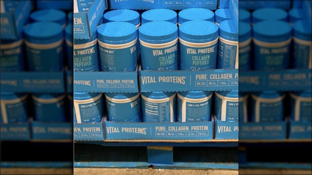 bottles of Vital Proteins Collagen Peptides at Costco