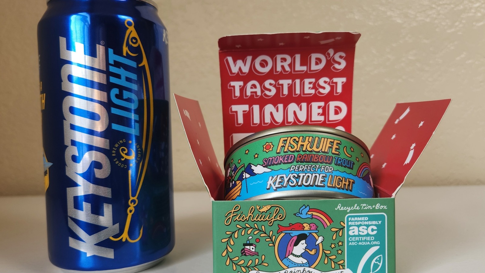 Keystone Light And Fishwife's Smooth Snackle Pack Review: It May Change Your View Of Light Beer And Tinned Fish Forever