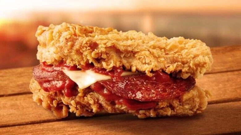 KFC Pizza Double