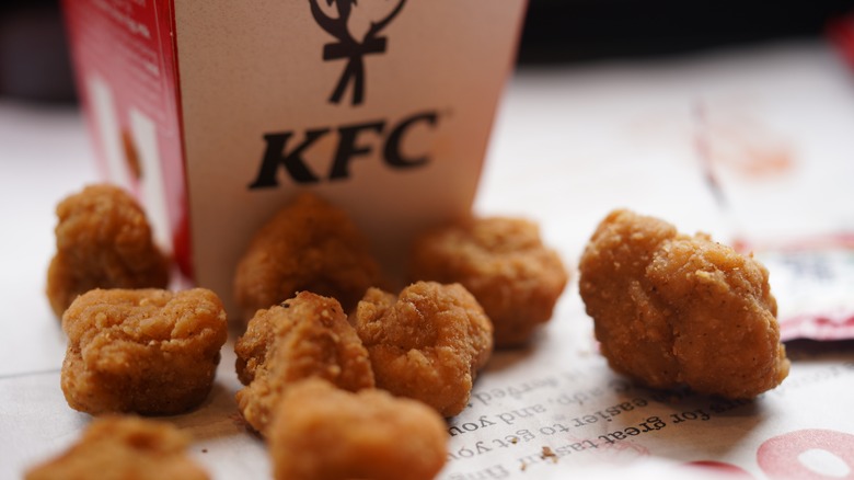 KFC popcorn chicken
