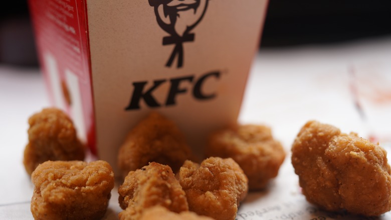 KFC popcorn chicken