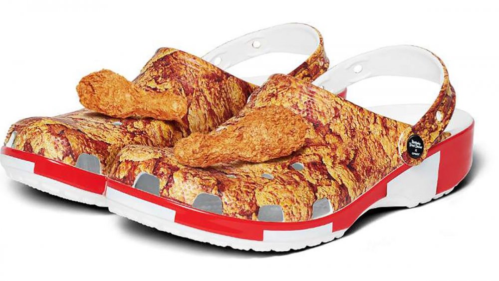 KFC branded crocs