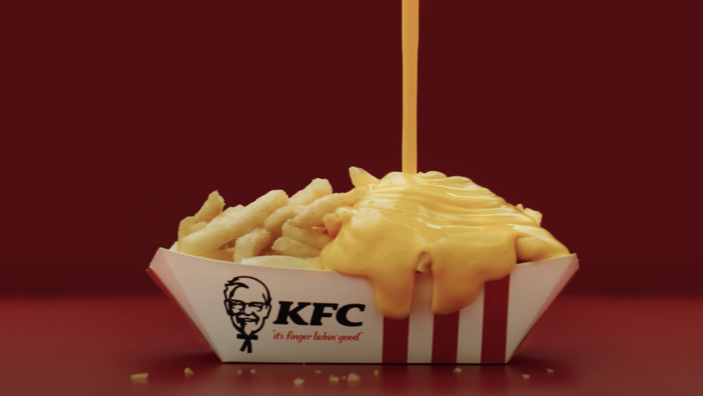 KFCheese on KFC fries