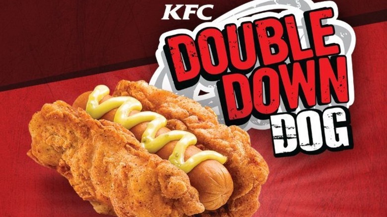 KFC double down dog promo image