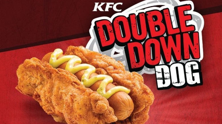 KFC double down dog promo image