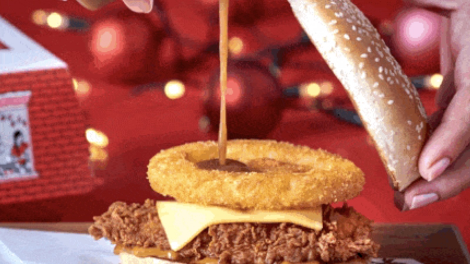 KFC's Newest HolidayThemed Sandwich Has A Surprising Ingredient