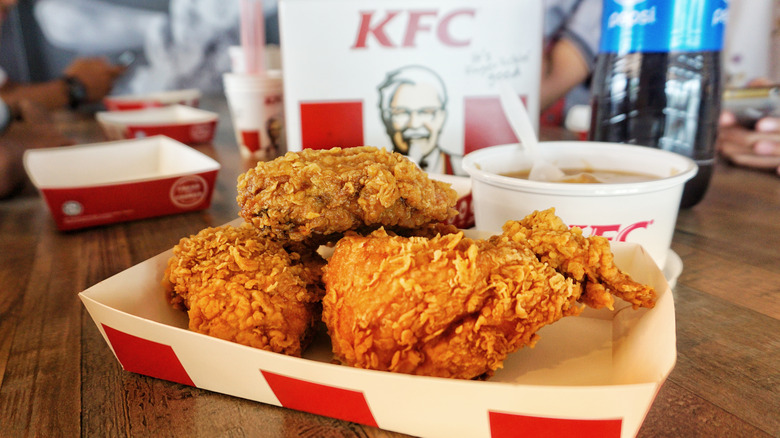 KFC fried chicken in Malaysia 