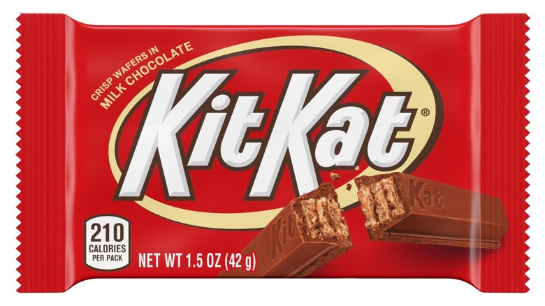 kit kat red candy wrapper
