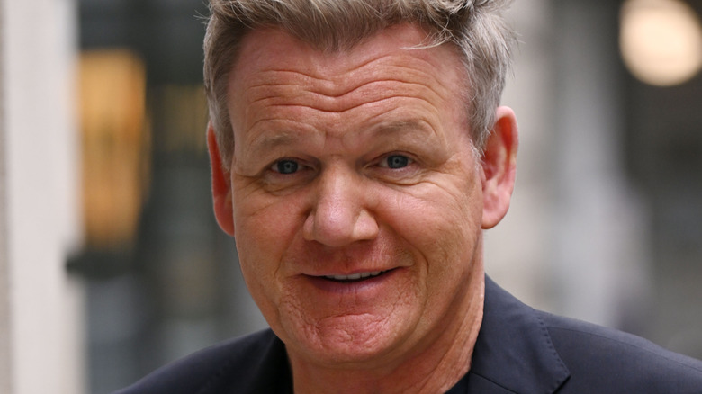 Gordon Ramsay smiling