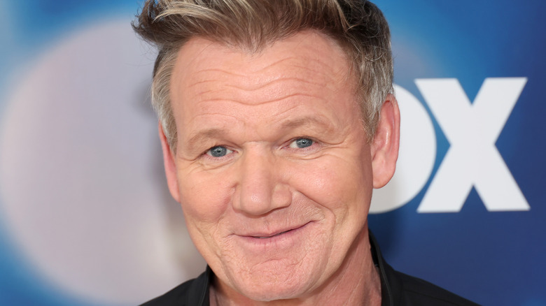 Gordon Ramsay smiling