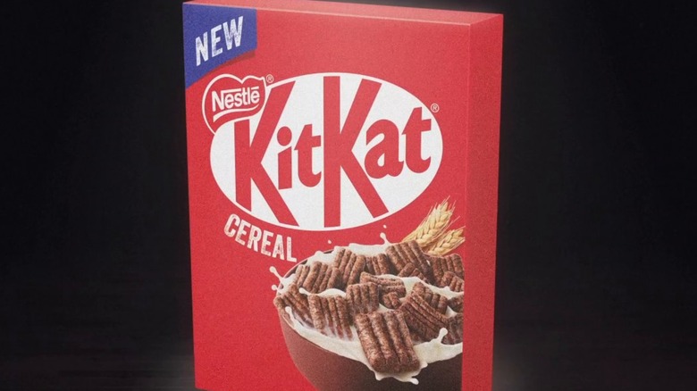 KitKat cereal box