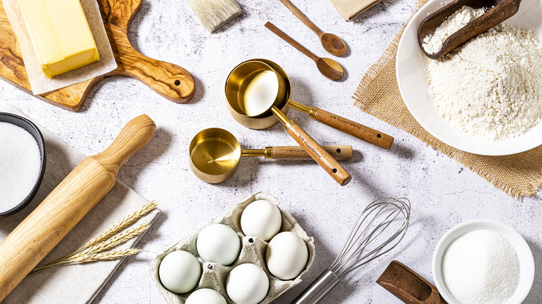 baking ingredients