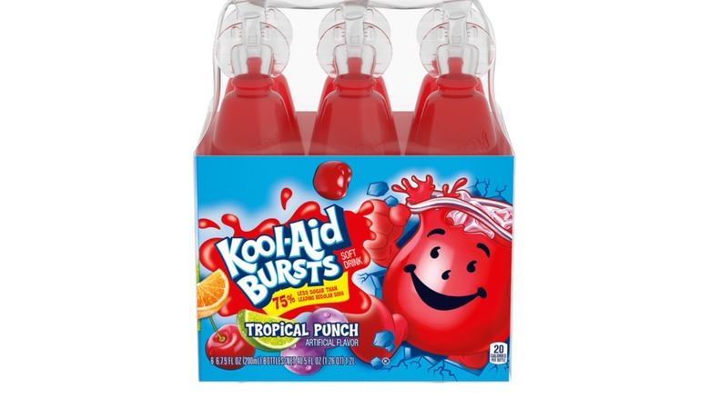 6-pack of Tropical punch Kool-Aid Bursts