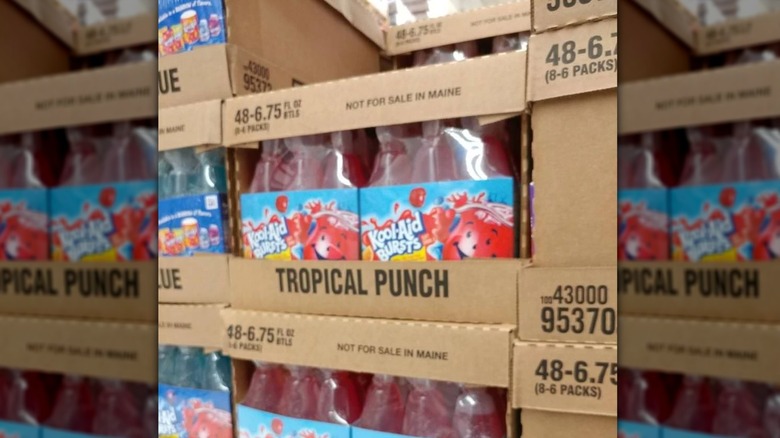 boxes of Kool-Aid bursts