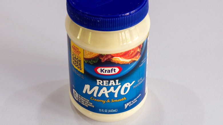 Jar of Kraft Mayo