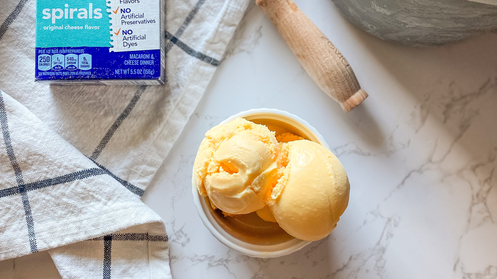 Kraft Mac & Cheese Ice Cream Recipe