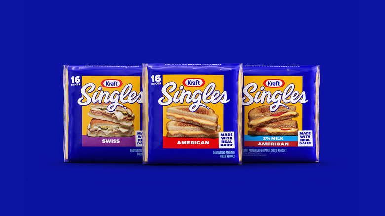 Kraft Singles new product packaging