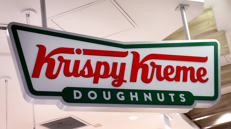 Krispy Kreme sign