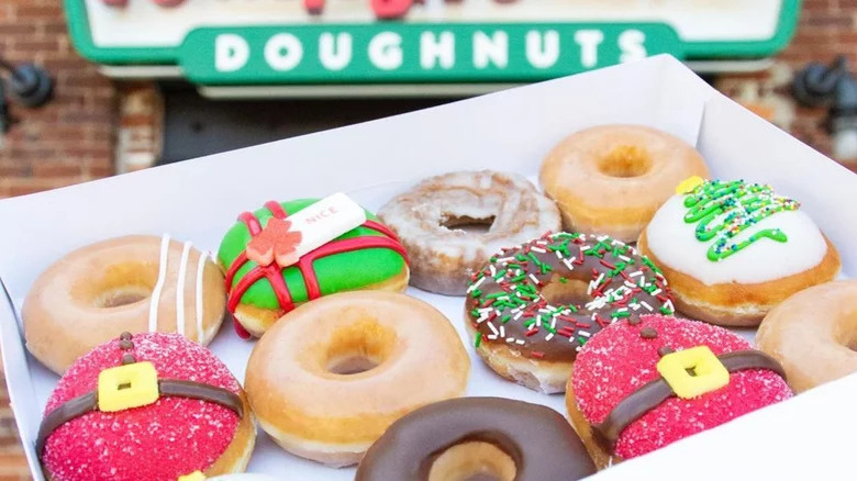Krispy Kreme let it snow collection