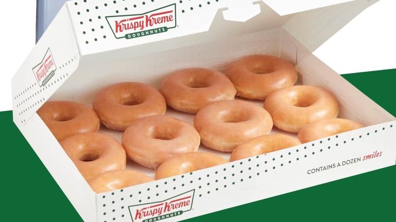 Krispy Kreme doughnuts dozen