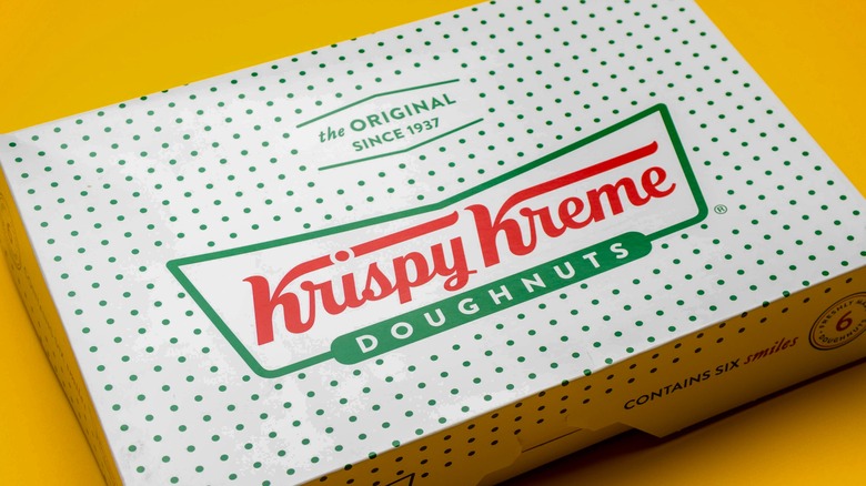 Krispy Kreme box