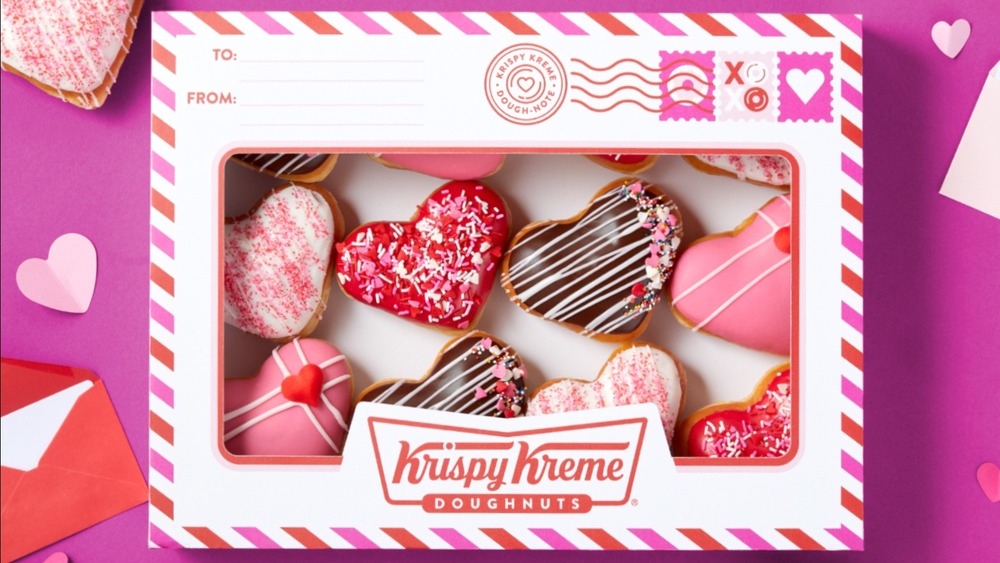 Krispy Kreme "Dough-note" for Valentine's Day