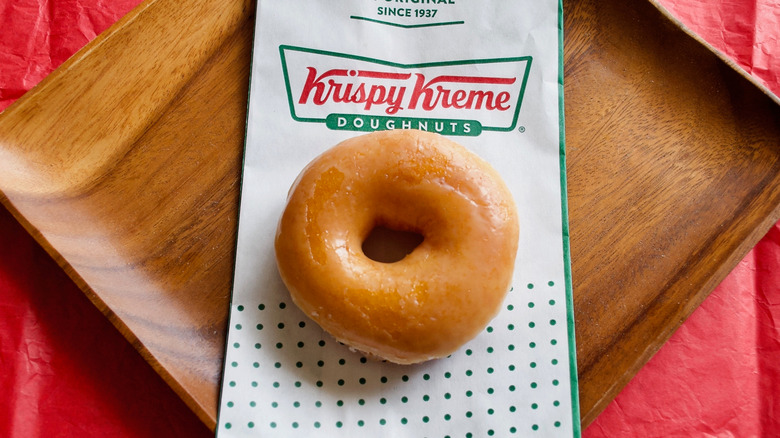 Single glazed donut