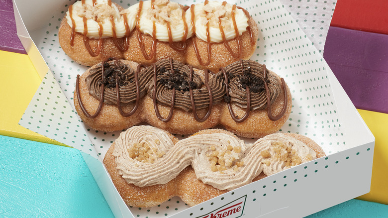  Krispy Kreme ChurrDough Collection in scatola