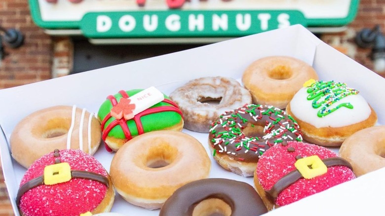 Krispy Kreme holiday donuts