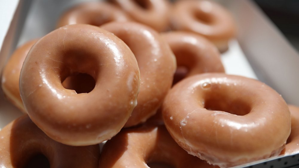 A general image of donuts from Krispy Kreme