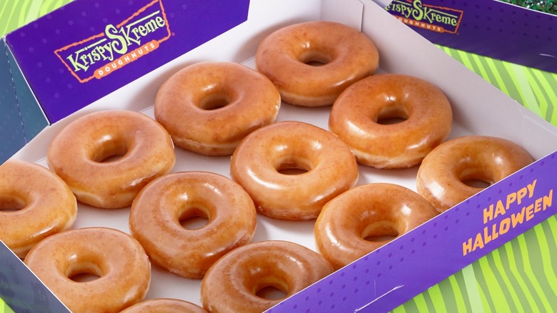 Krispy Kreme's Original glazed dozen