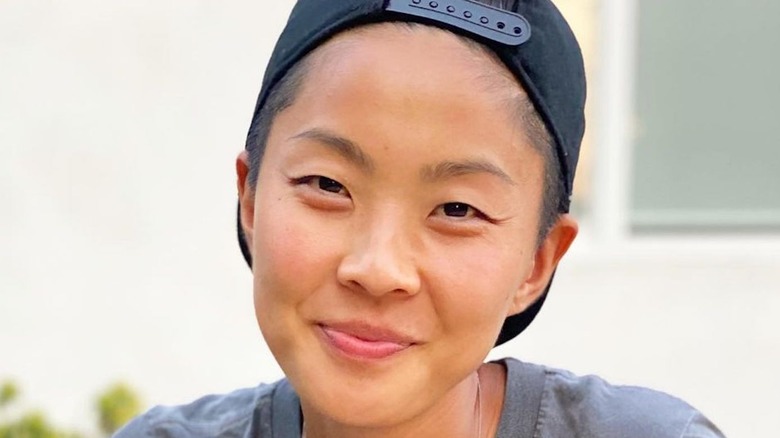 Fast Foodies Kristen Kish eats pineapple