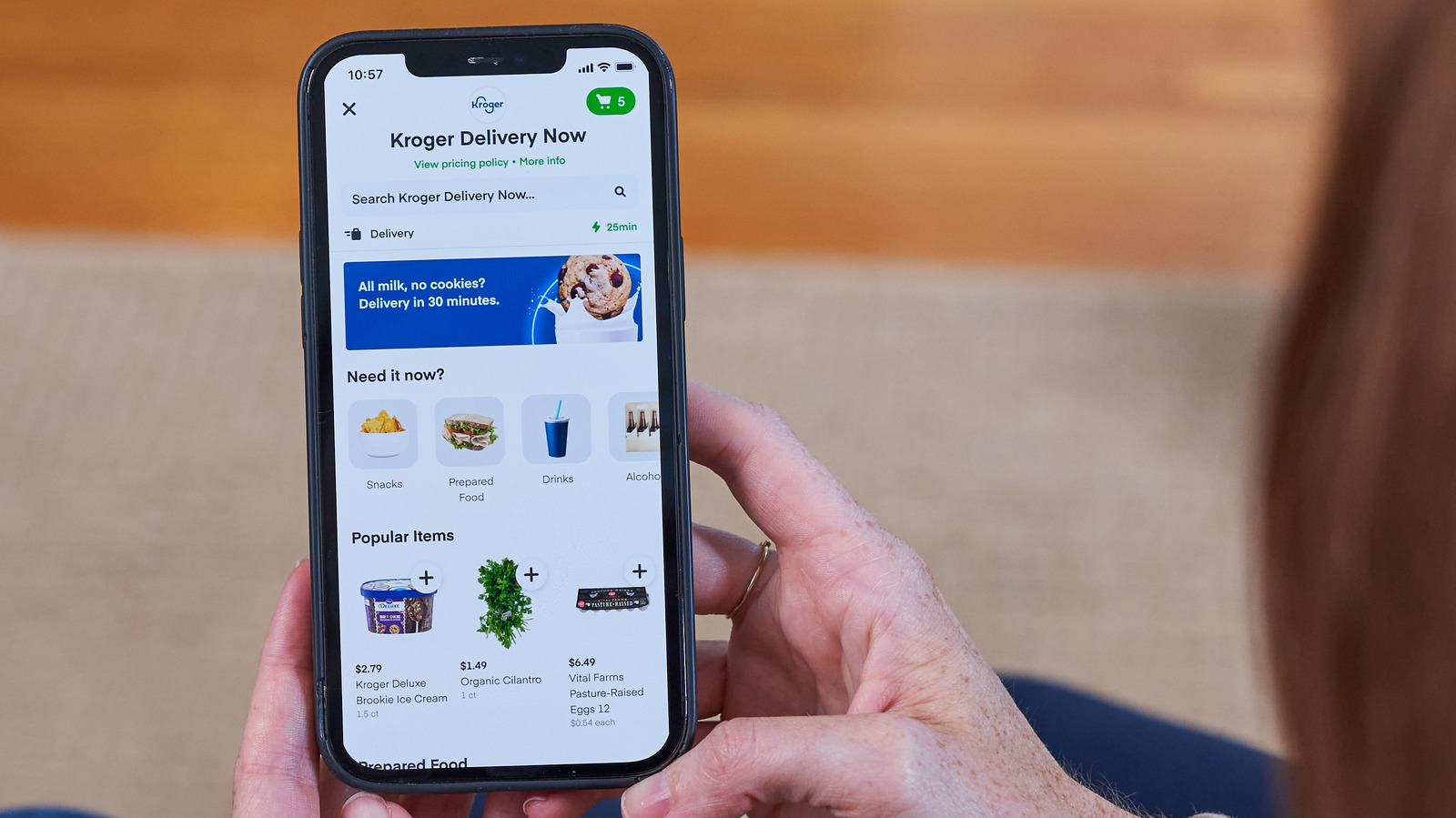 Kroger's New Delivery Service Will Have Your Pantry Stocked In Record Time