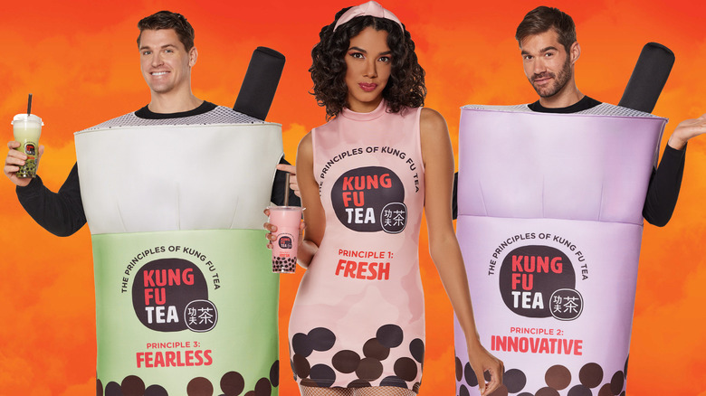 boba tea Halloween costumes