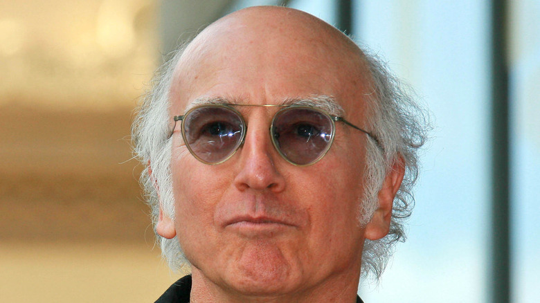 Larry David wearing sunglasses