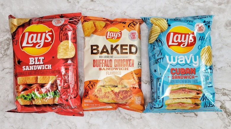 lay's sandwich-inspired potato chips