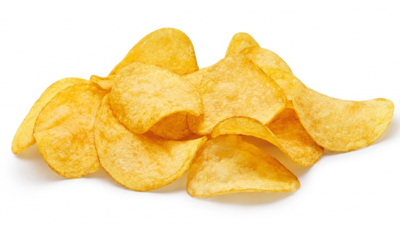 pile of Lay's chips