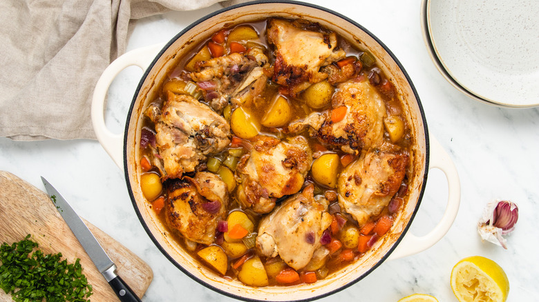 Lemon-Garlic Chicken Casserole Recipe