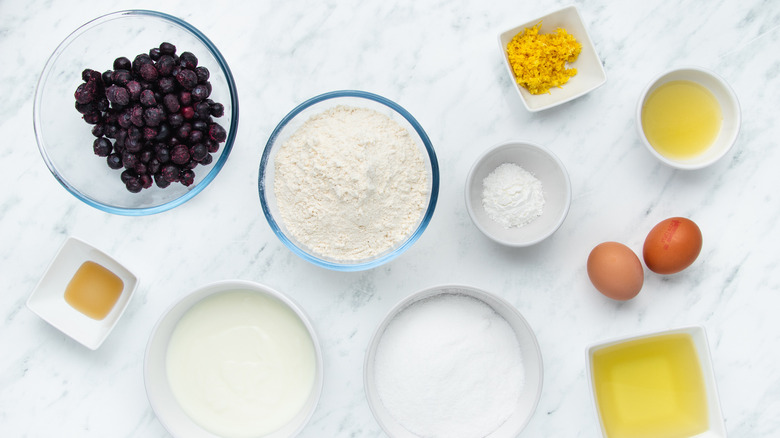 lemony blueberry cake ingredients 