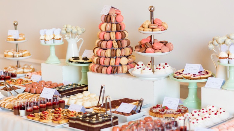 Wedding dessert bar