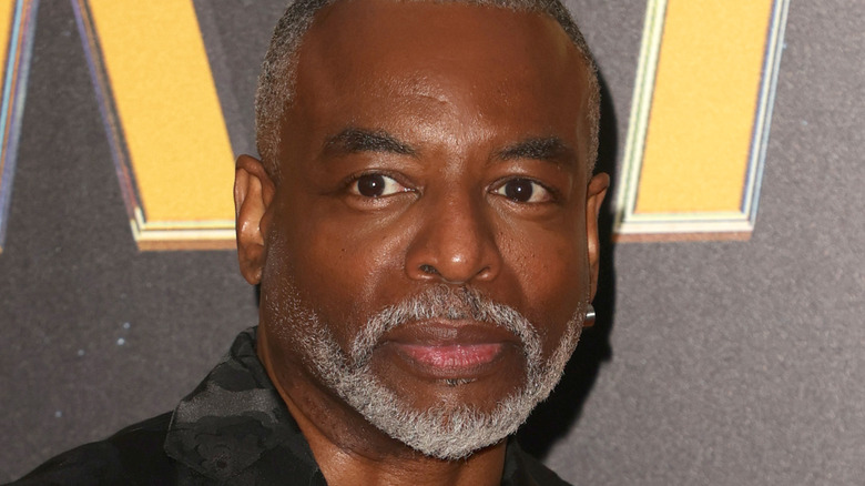 LeVar Burton with ear stud