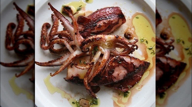 Grilled Calamari