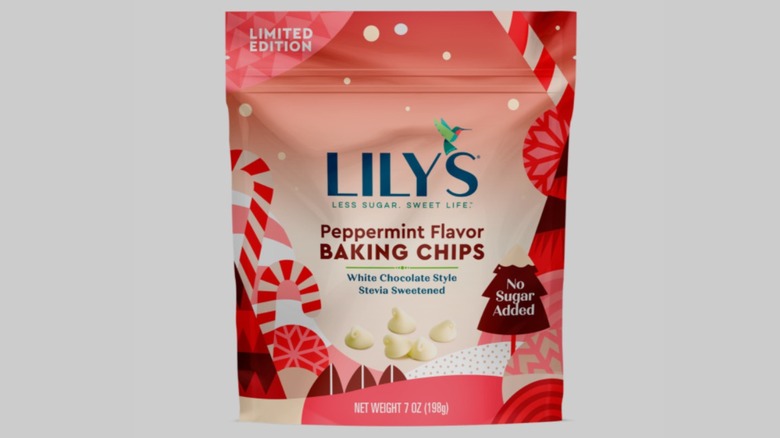 Lily's peppermint baking chips
