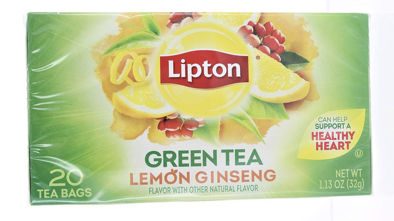 Lipton Lemon and Ginseng Green