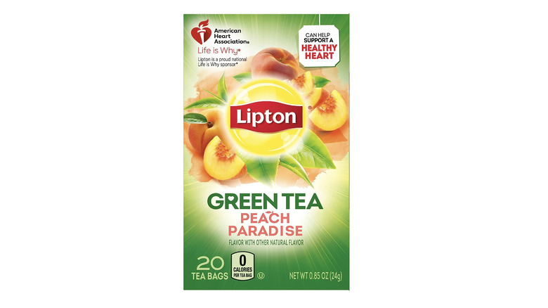 Lipton Peach Paradise Green Tea
