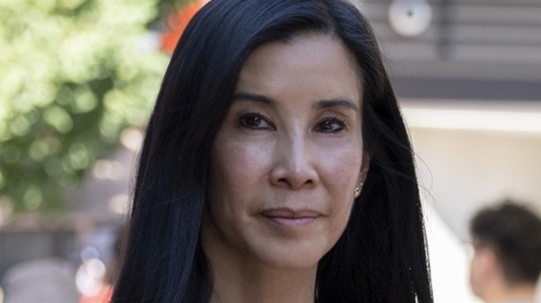 Lisa Ling in outdoor market