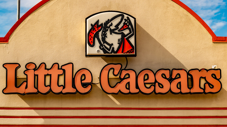 Façade of Little Caesars 