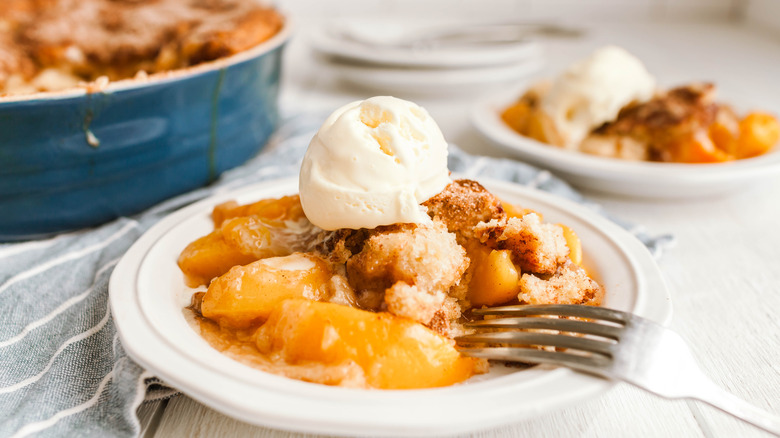   Peach Cobbler